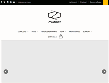 Tablet Screenshot of fuzionscooter.com